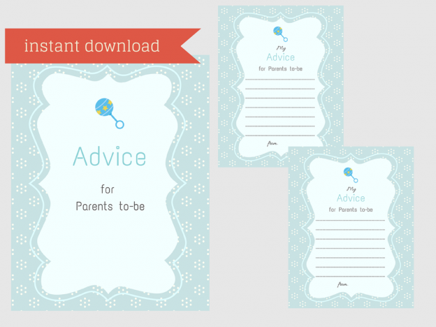 Baby Boy Baby Shower Games - Magical Printable