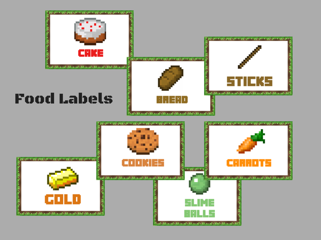 minecraft-printable-32-food-labels-2-blank-styles-to-write-on-youself