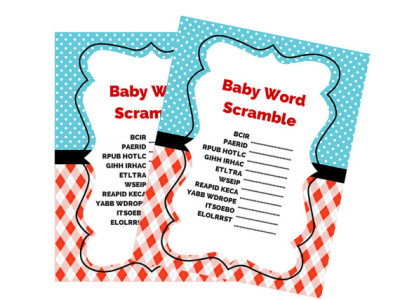 FREE Dr Seuss Baby Shower Games - Magical Printable