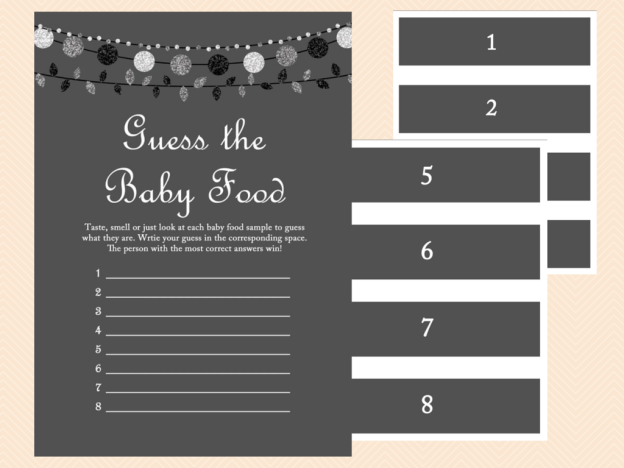 Modern Baby Shower Game Pack - Magical Printable