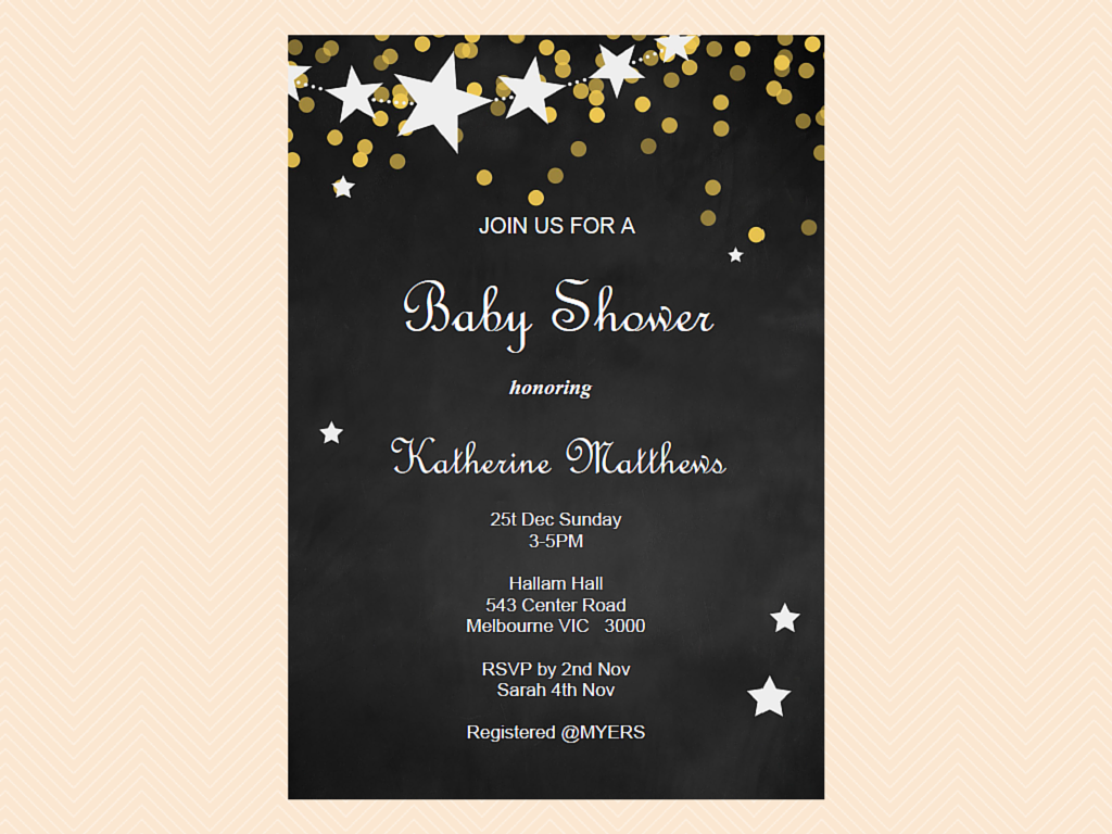 Chalkboard Twinkle Twinkle Baby Shower Game Pack - Magical Printable