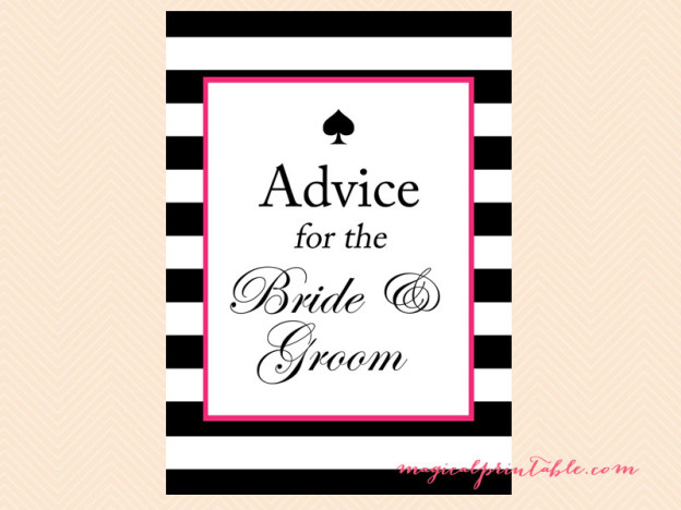 Kate Spade Inspired Bridal Shower Games - Magical Printable