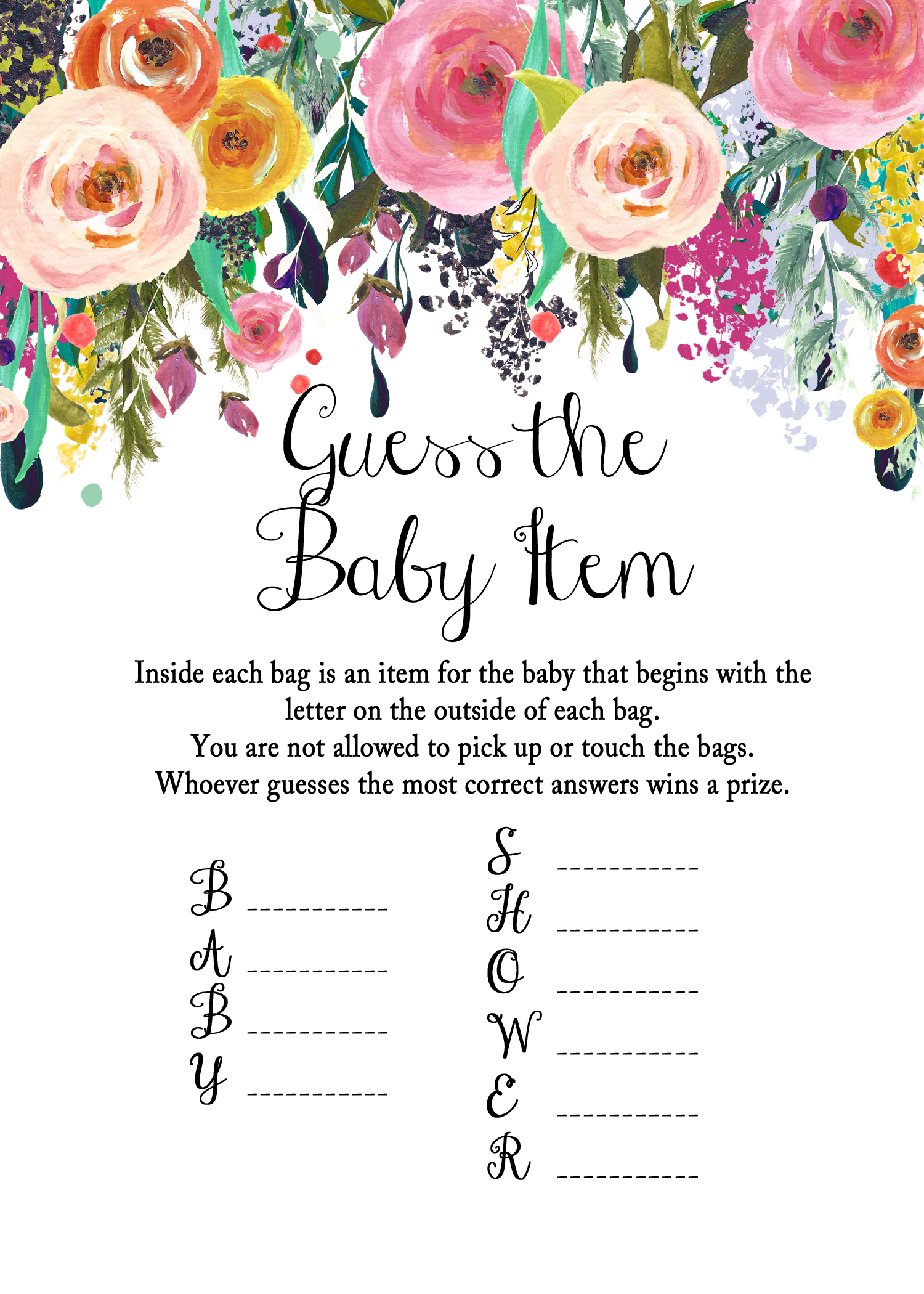 guessthebabyitem.jpg Magical Printable