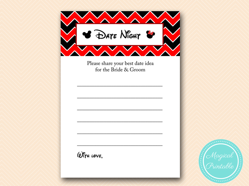 Disney Bridal Shower Game Pack - Magical Printable