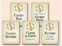 Printable Fox Baby Shower Game Pack - Magical Printable