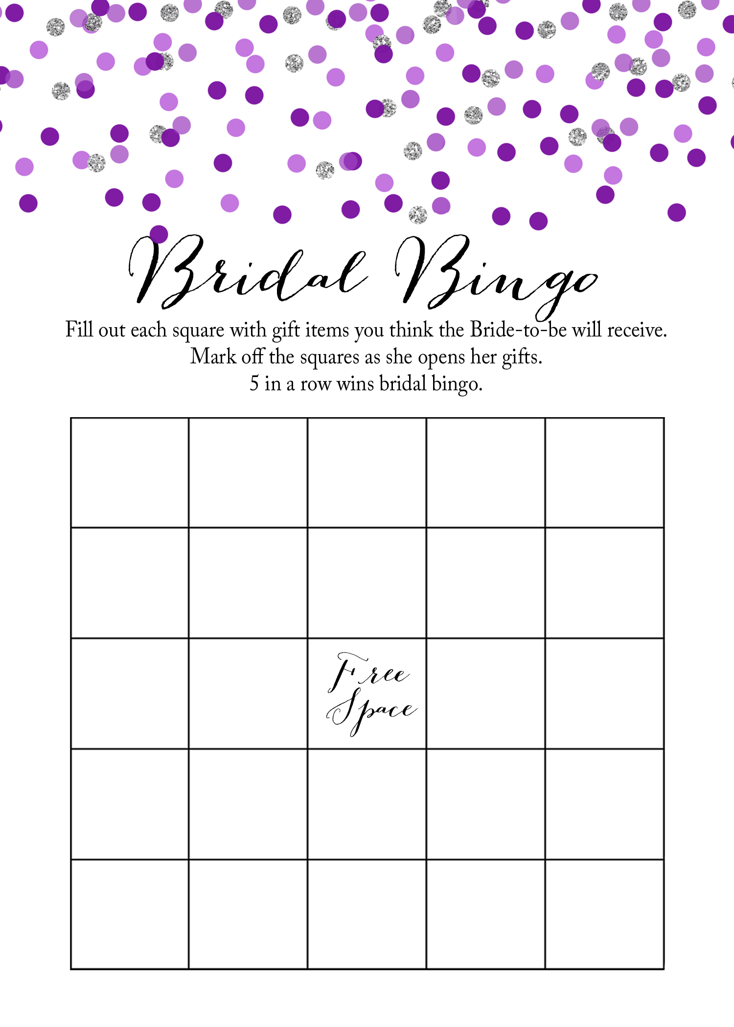 BS426-bingo-bridal-gift-items.jpg - Magical Printable
