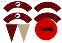 Free Lumberjack Baby Shower Party Printable - Magical Printable