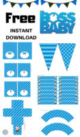 FREE Boss Baby Party Printable - Magical Printable
