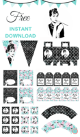 FREE Breakfast at Tiffany's Party Printable - Magical Printable