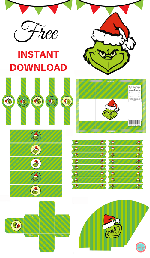 Grinch Domain 7O Free Printable